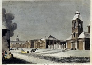 The Arsenal and the Cannon Foundry in Petersburg by Matthew Dubourg
