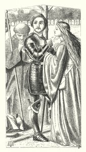 The Young Queen-Wife by Matthew James (attr. to) Lawless