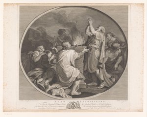 Sacrifice of Noah by Matthew Liart