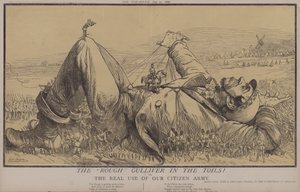 The Rough Gulliver in the Toils! or, The Real Use of Our Citizen Army by Matthew