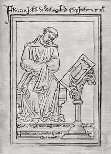 John of Wallingford by Matthew Paris