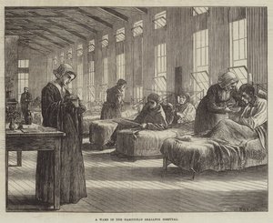 A Ward in the Hampstead Smallpox Hospital
