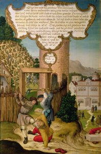 The Vinedressers Killing the Heir of the Vineyard Owner, Illustrating Christ