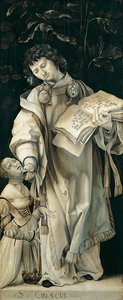 Panel of the Heller Altar depicting St. Cyriacus