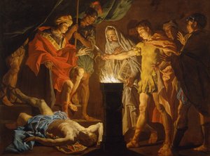 Mucius Scaevola in the Presence of Lars Porsenna