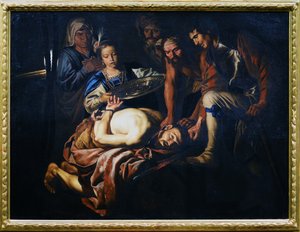 The beheading of St John the Baptist