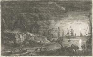 Seascape by Moonlight