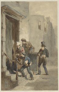 The Creditors by Matthijs Maris
