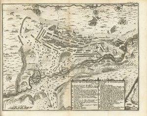 Battle of Oudenaarde, 1708 by Matthijs Pool (possibly)