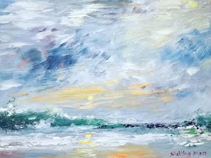 Golden Hour Seascape by Matthys Moss