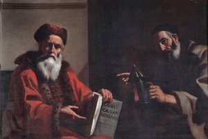 Diogenes and Plato by Mattia Preti