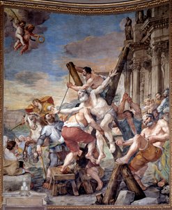 Martyrdom of St Andrew by Mattia Preti