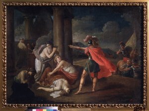 The Death of Camille, Sister of Horace by Matvei Ivanovich Puchinov