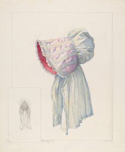 Baby Bonnet, c. 1937 by Maud M Holme
