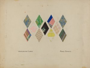 Printed Quilt Patterns by Maud Schmid