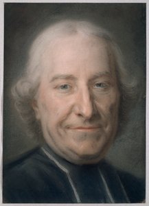Portrait of Claude Charles Deschamps by Maurice-Quentin de La Tour