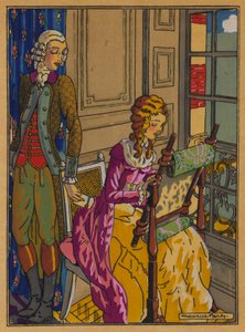 Illustration for Les Liaisons Dangereuses by Choderlos De Laclos