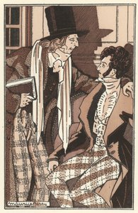 Illustration for Scenes de la Vie de Boheme by Henri Murger by Maurice Berty