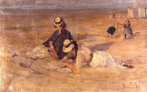 On The Beach by Maurice Blieck