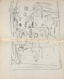 Italian Sketchbook: Bridge with Figures