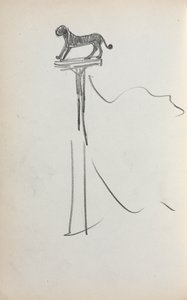 Italian Sketchbook: San Marco Lion, Page 39, 1898-1899