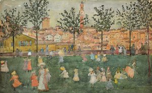 Siena by Maurice Brazil Prendergast