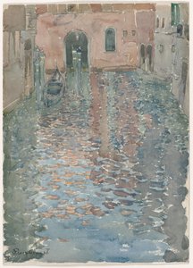 Venetian Canals, c. 1898 by Maurice Brazil Prendergast