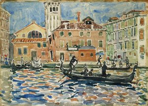 Venice by Maurice Brazil Prendergast