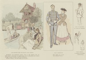 Illustration for La Vie De Londres by Mars by Maurice Charles Mathieu Bonvoisin