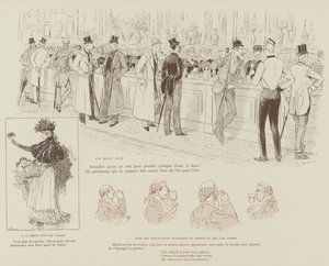 Illustration for The Life of London by Mars by Maurice Charles Mathieu Bonvoisin