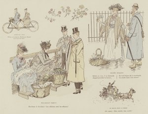 Illustration for The Life of London by Mars by Maurice Charles Mathieu Bonvoisin