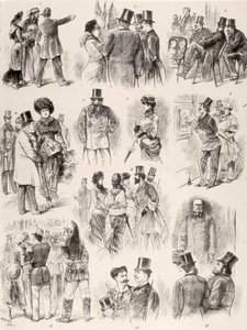 Opening of Salon de Paris, 1880 by Maurice Charles Mathieu Bonvoisin