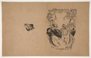 The Peddlers of Thought (proof for cover) by Maurice Delcourt