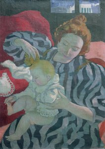 A Mother Washing Her Child, 1895