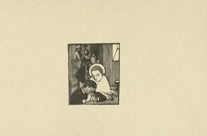 Illustration for a Poem in the Poetry Collection Sagesse by Paul Verlaine