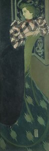 Portrait of Madame Ranson in green, 1893