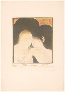 Woman Nurturing Young Man