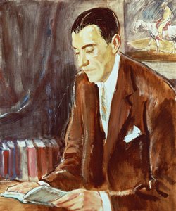 Portrait of Ramon Perez de Ayala (1881-1962), Spanish writer