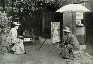 Toulouse-Lautrec painting Berthe la Sourde, 1890, 1947