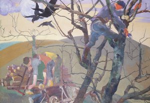 The Wood Gatherers by Maurice Langaskens