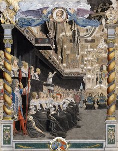 Funeral of Henriette Anne of England in the Basilica of Saint Denis on August 21