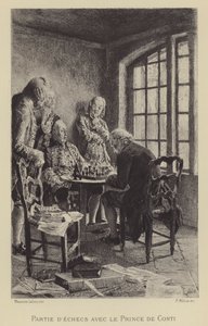 Game of chess with the Prince of Conti