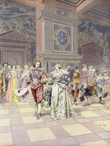 George Villiers, 1st Duke of Buckingham at Court in France