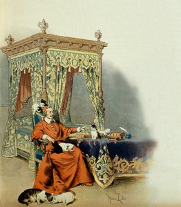 History of France: Cardinal Richelieu (Armand Jean du Plessis) by Maurice Leloir