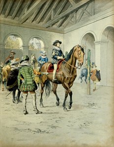 Cardinal Richelieu by Maurice Leloir