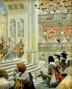 Representation at the Theatre of the Cardinal Palace of the Play 