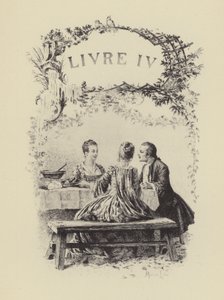 Illustration for Book IV of Les Confessions de Jean-Jacques Rousseau