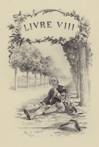 Illustration for Book VIII of Les Confessions de Jean-Jacques Rousseau