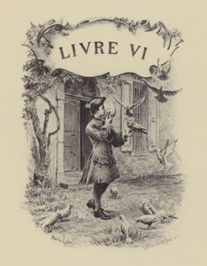 Illustration for Book VI of Les Confessions de Jean-Jacques Rousseau