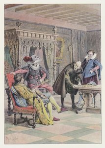 Illustration for Gil Blas by Maurice Leloir